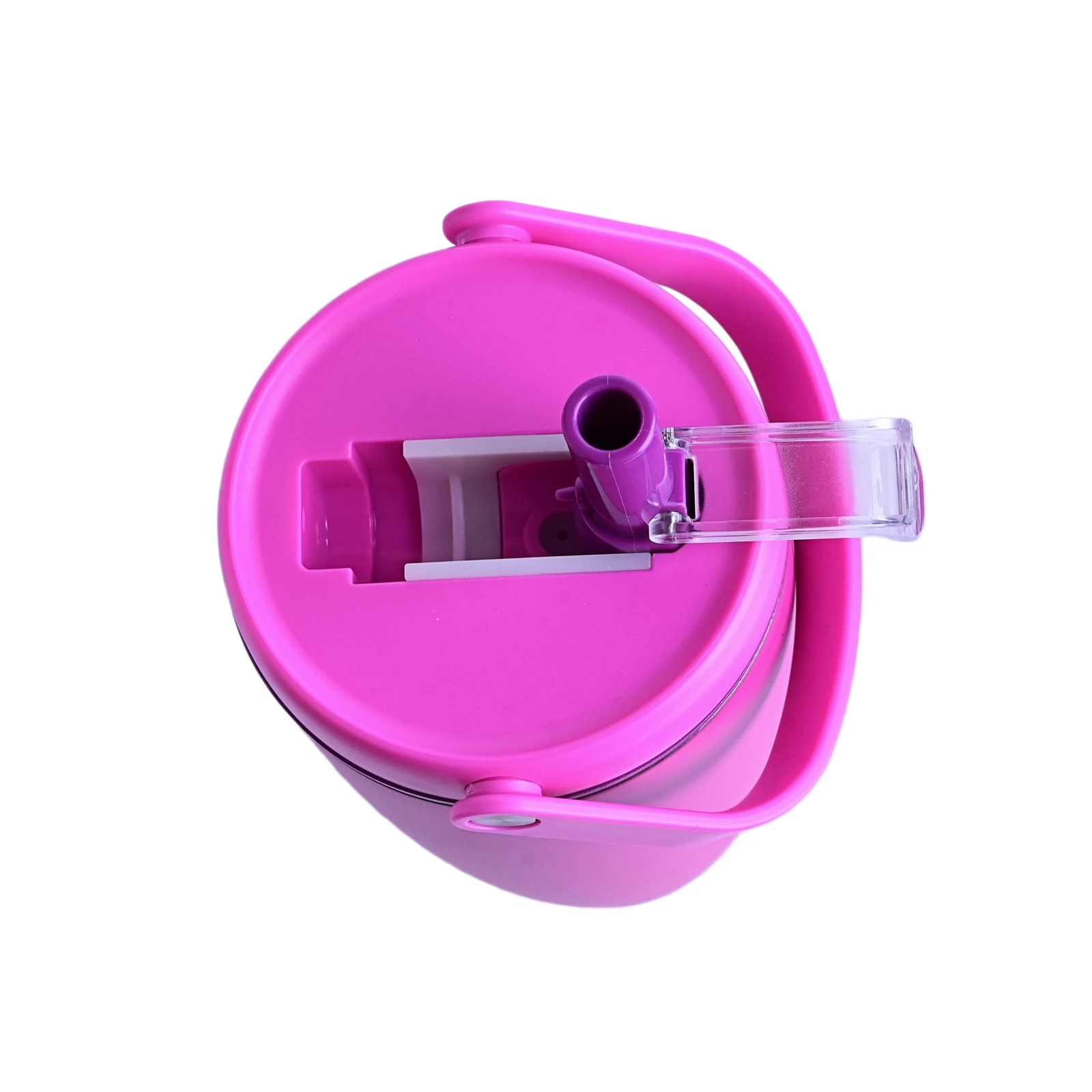Large Capacity Double-Layer Handle Insulated Water Cup