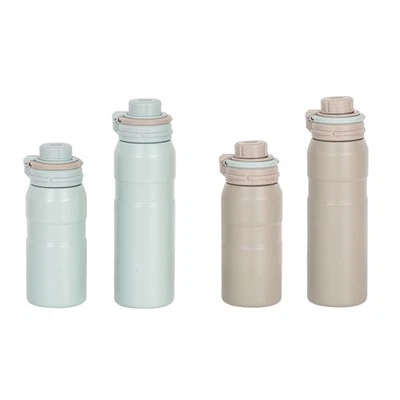 500ml Dur Di-staen 304 Potel Gwactod ar gyfer Plant Ysgol Potel Inswleiddio Thermol i Blant â Chaead Cario